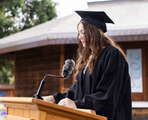 High School Graduation Speech, Marie