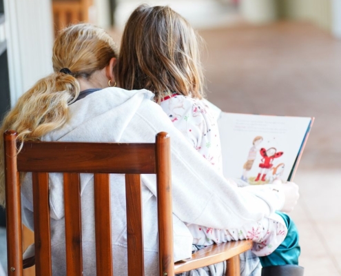 Reading with buddies