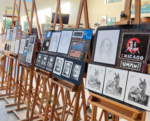 High School Winter Showcase Art