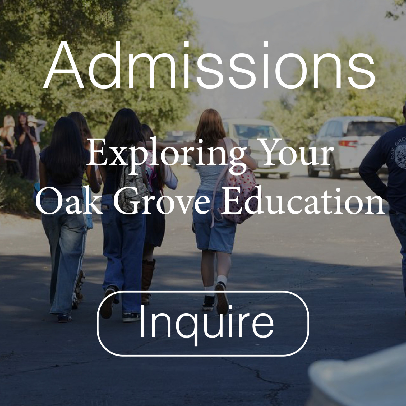 Oak Grove School Admissions