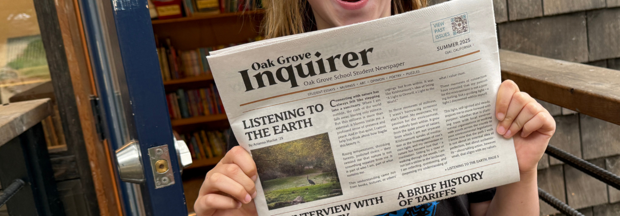 Student Newspaper, Spring 2025