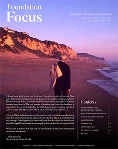 Foundation Focus, Winter Spring 2021