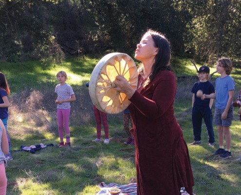 Julie, Chumash ceremony, Indigenous Peoples' Day