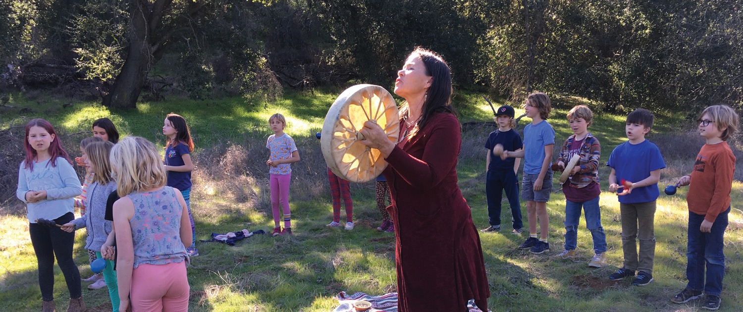 Julie, Chumash ceremony, Indigenous Peoples' Day